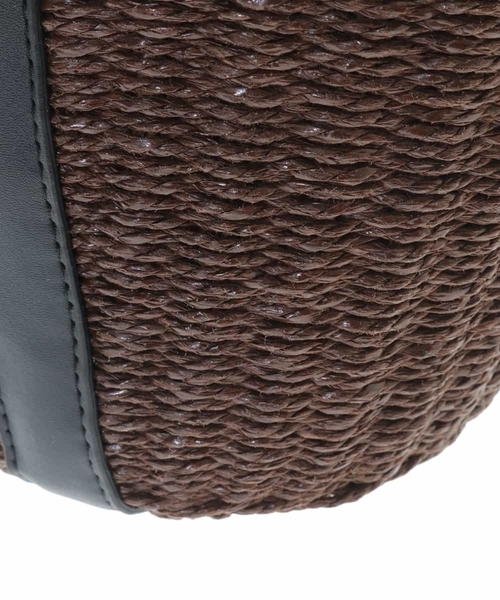 a.v.v（アーヴェヴェ）の「【2WAY】ハンドルペーパーカゴバッグ（かごバッグ・レディース・ベージュ/オレンジ系その他・38）」の8枚目の写真