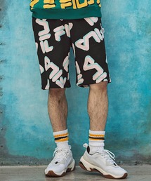 FILA(フィラ)総柄ハーフパンツ