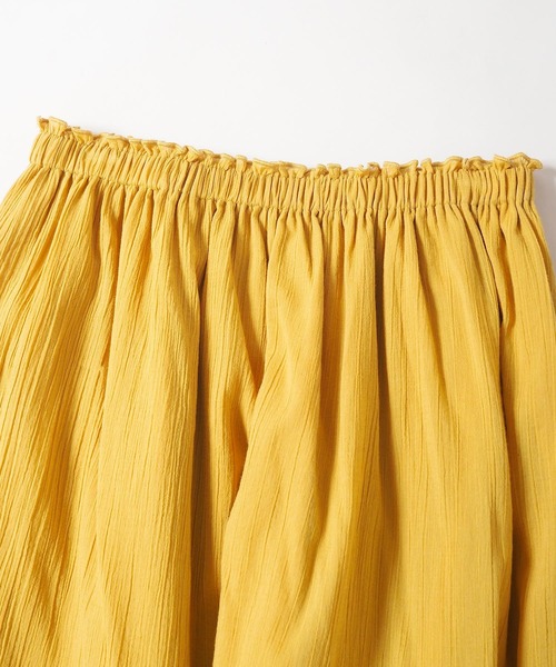 Crisp（クリスプ）の「フリルティアードスカート（スカート・レディース・ホワイト/カーキ/マスタード・FREE）」の18枚目の写真