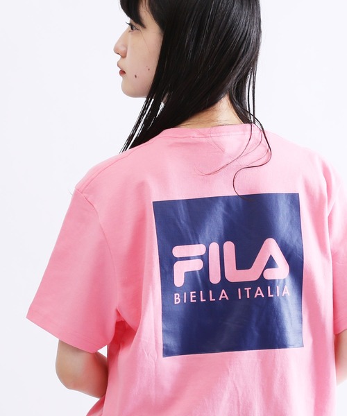 Fila フィラ Bts コラボ プリントロゴ 半袖 Tシャツ Fm9357