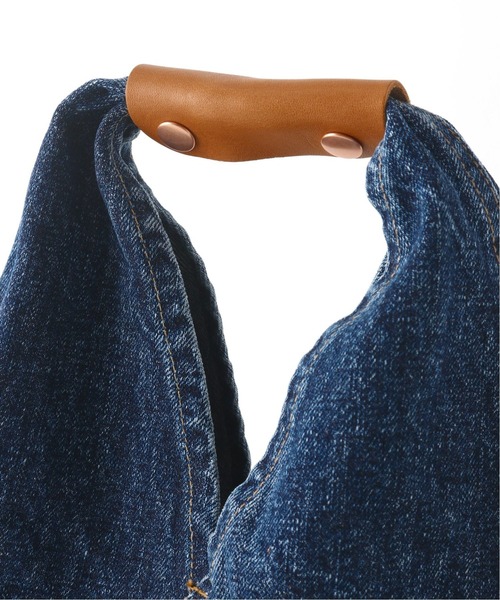 Bonum（ボナム）の「デニムアズマバッグ(S)（ハンドバッグ・レディース・クリアブルー/ブルー系その他・FREE）」の4枚目の写真