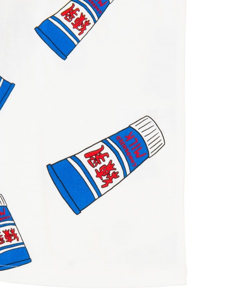 PUNYUS（プニュズ）の「フード総柄Ｔシャツ（TOMATO・KIWI・RENNYU）（Tシャツ/カットソー・レディース・ブルー/グリーン/レッド・1/2/3/4）」の12枚目の写真