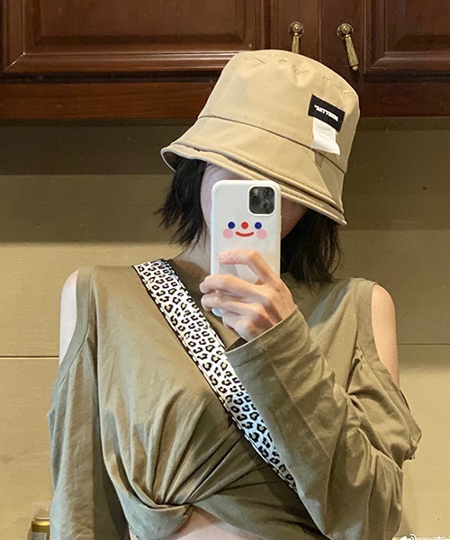 MASONPRINCE(メイソンプリンス)の「ロゴステッチ バケットハット MZ02430【DO NOT TAG】(ハット・レディース・ホワイト/ブラック/ベージュ・FREE)」の4枚目の写真