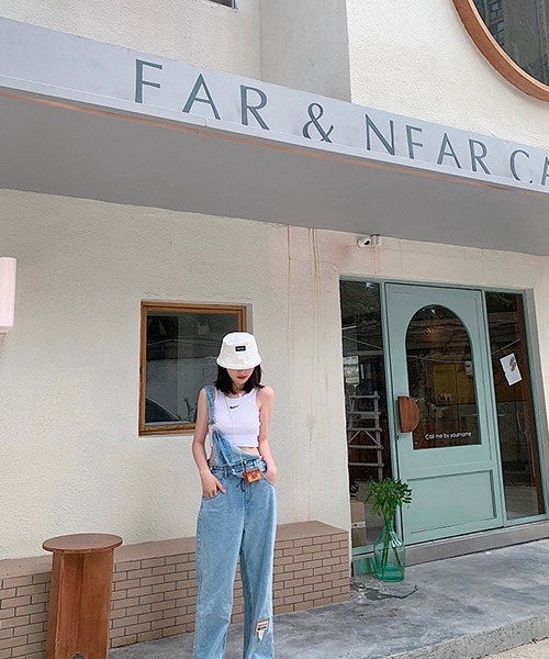 MASONPRINCE(メイソンプリンス)の「ロゴステッチ バケットハット MZ02430【DO NOT TAG】(ハット・レディース・ホワイト/ブラック/ベージュ・FREE)」の6枚目の写真