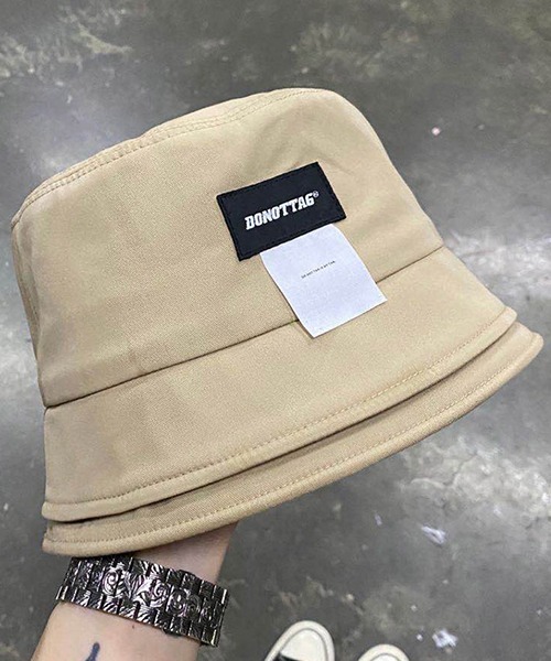 MASONPRINCE(メイソンプリンス)の「ロゴステッチ バケットハット MZ02430【DO NOT TAG】(ハット・レディース・ホワイト/ブラック/ベージュ・FREE)」の10枚目の写真