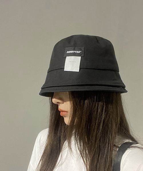 MASONPRINCE(メイソンプリンス)の「ロゴステッチ バケットハット MZ02430【DO NOT TAG】(ハット・レディース・ホワイト/ブラック/ベージュ・FREE)」の14枚目の写真