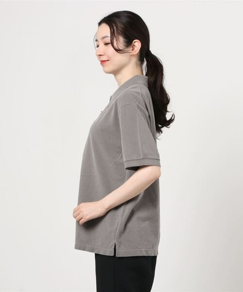 OMNIGOD（オムニゴッド）の「[OMNIGOD mens / オムニゴッド]　カノコ　ショートスリーブポロシャツ（ポロシャツ・メンズ・スミクロ・2/3/4）」の12枚目の写真