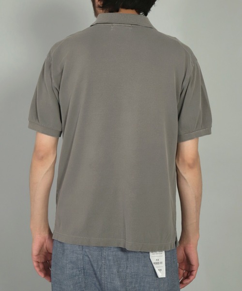 OMNIGOD（オムニゴッド）の「[OMNIGOD mens / オムニゴッド]　カノコ　ショートスリーブポロシャツ（ポロシャツ・メンズ・スミクロ・2/3/4）」の17枚目の写真