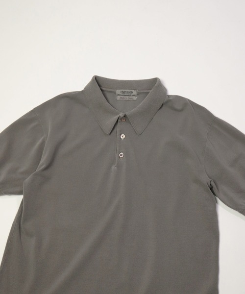 OMNIGOD（オムニゴッド）の「[OMNIGOD mens / オムニゴッド]　カノコ　ショートスリーブポロシャツ（ポロシャツ・メンズ・スミクロ・2/3/4）」の18枚目の写真