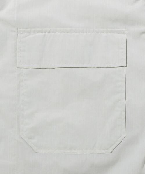 ATELIER BETON（アトリエベトン）の「＜ATELIER BETON(アトリエべトン)＞11 SHT BLSN/ シャツ ブルゾン（シャツ/ブラウス・メンズ・ライトグレー・4/3）」の3枚目の写真