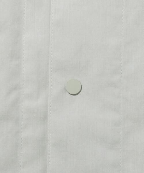 ATELIER BETON（アトリエベトン）の「＜ATELIER BETON(アトリエべトン)＞11 SHT BLSN/ シャツ ブルゾン（シャツ/ブラウス・メンズ・ライトグレー・4/3）」の9枚目の写真