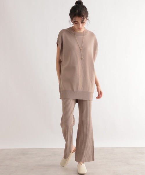 LE FOYER（ルフォワイエ）の「【一部カラーセットアップ展開】ニットベスト（ニット/セーター・レディース・アイボリー/ブラック/グレー・38）」の7枚目の写真