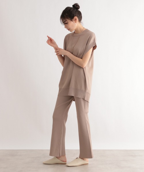 LE FOYER（ルフォワイエ）の「【一部カラーセットアップ展開】ニットベスト（ニット/セーター・レディース・アイボリー/ブラック/グレー・38）」の9枚目の写真