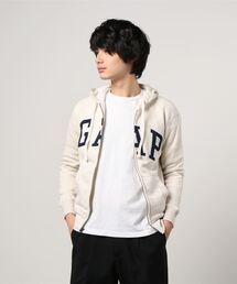 Gapロゴ ジップパーカー(ユニセックス)