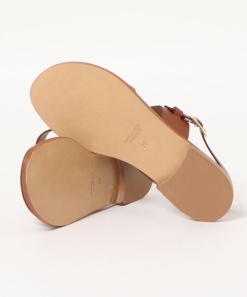 BEARDSLEY（ビアズリー）の「《FABIO RUSCONI/ファビオ・ルスコーニ》レザーサンダル（サンダル・レディース・ブラウン・38/36/37）」の14枚目の写真