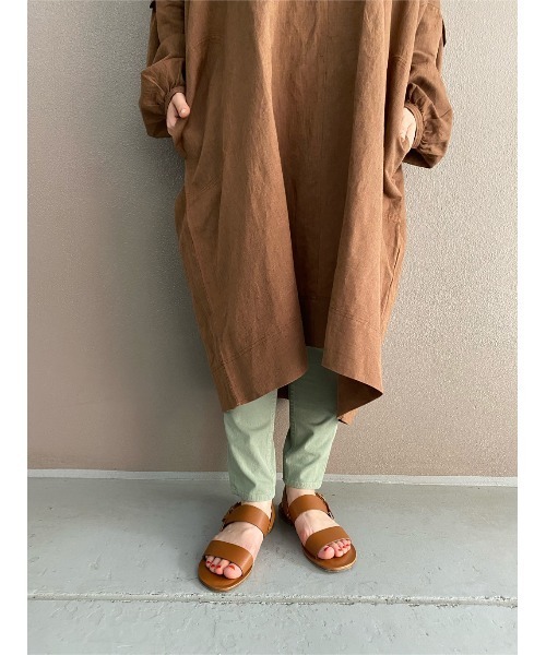 BEARDSLEY（ビアズリー）の「《FABIO RUSCONI/ファビオ・ルスコーニ》レザーサンダル（サンダル・レディース・ブラウン・38/36/37）」の12枚目の写真