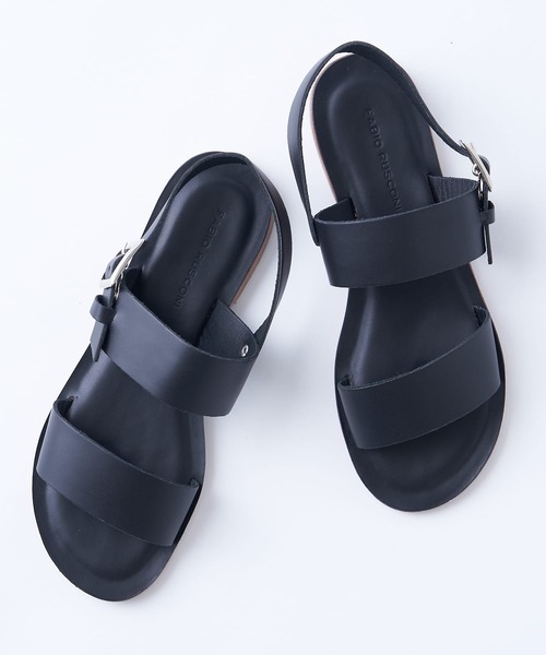 BEARDSLEY（ビアズリー）の「《FABIO RUSCONI/ファビオ・ルスコーニ》レザーサンダル（サンダル・レディース・ブラウン・38/36/37）」の20枚目の写真