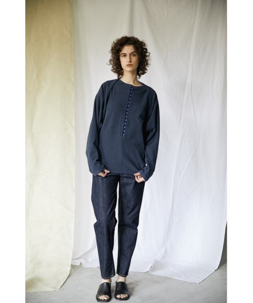 BLACK BY MOUSSY（ブラックバイマウジー）の「mini waffle bolero（ミニワッフルボレロ）（カーディガン/ボレロ・レディース・ホワイト/ベージュ/ネイビー・FREE）」の13枚目の写真