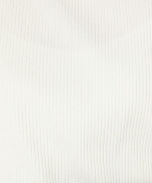 mysty woman（ミスティウーマン）の「パワショル2WAYショートスリーブ 950570（Tシャツ/カットソー・レディース・ブラック/オフホワイト/カーキ/ライトベージュ・FREE）」の7枚目の写真