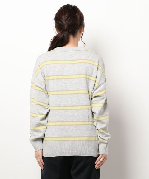 チチカカ（チチカカ）の「ヴィンテージボーダーニットプルオーバー（ニット/セーター・レディース・パープル/グレー/グリーン・FREE）」の20枚目の写真