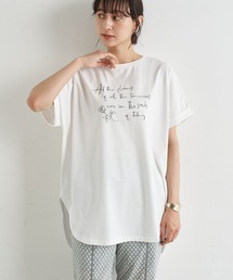 earth music&ecology | All the flowers ドルマンチュニック ＊(Tシャツ/カットソー)