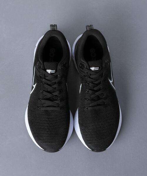 NIKE（ナイキ）の「＜NIKE（ナイキ）＞ リアクト inf run f/knit2（スニーカー・メンズ・ブラック・26cm/26.5cm/27cm/27.5cm/28cm）」の2枚目の写真