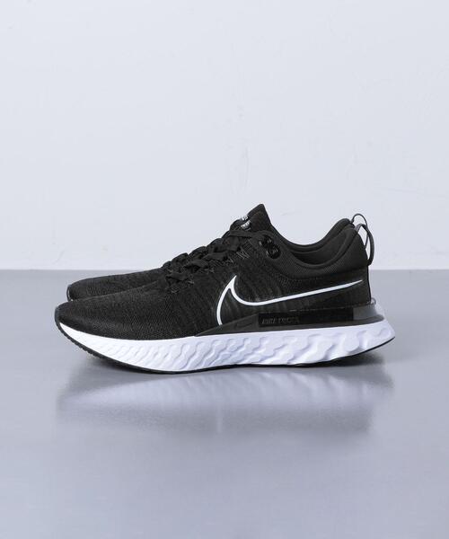 NIKE（ナイキ）の「＜NIKE（ナイキ）＞ リアクト inf run f/knit2（スニーカー・メンズ・ブラック・26cm/26.5cm/27cm/27.5cm/28cm）」の3枚目の写真