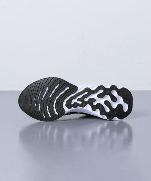 NIKE（ナイキ）の「＜NIKE（ナイキ）＞ リアクト inf run f/knit2（スニーカー・メンズ・ブラック・26cm/26.5cm/27cm/27.5cm/28cm）」の4枚目の写真
