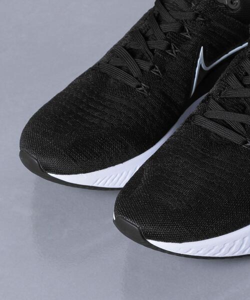 NIKE（ナイキ）の「＜NIKE（ナイキ）＞ リアクト inf run f/knit2（スニーカー・メンズ・ブラック・26cm/26.5cm/27cm/27.5cm/28cm）」の6枚目の写真