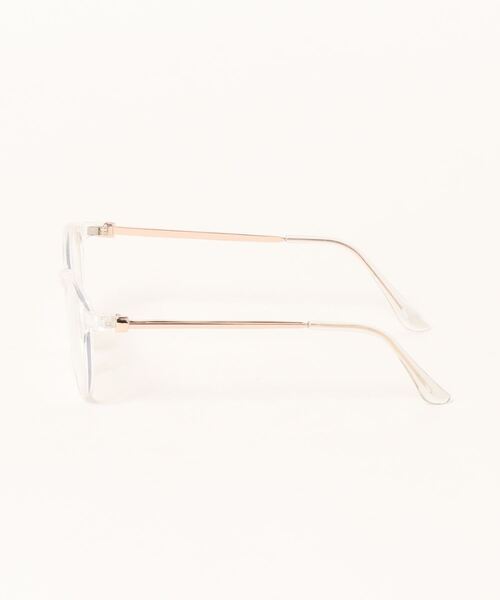 ROPE' PICNIC（ロペピクニック）の「デザインメタルフレーム曇りどめ付PCメガネ（メガネ・レディース・ホワイト/グレー系その他/ベージュ系その他・FREE）」の4枚目の写真