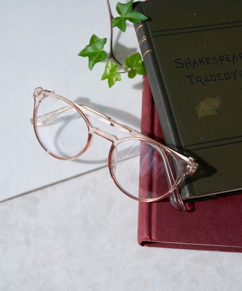 ROPE' PICNIC（ロペピクニック）の「デザインメタルフレーム曇りどめ付PCメガネ（メガネ・レディース・ホワイト/グレー系その他/ベージュ系その他・FREE）」の3枚目の写真