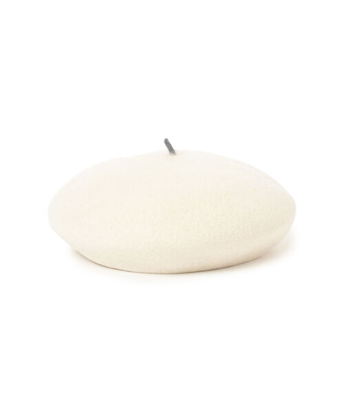 こども ビームス（コドモビームス）の「INFIELDER DESIGN × こども ビームス / 配色 チョビ ベレー帽 (S～M)（ハンチング/ベレー帽・キッズ・グレー/オフホワイト/ピンク/ライトブラウン/ケリー/イエロー系その他5/ネイビー・S(約49cm）/M(約52cm））」の8枚目の写真