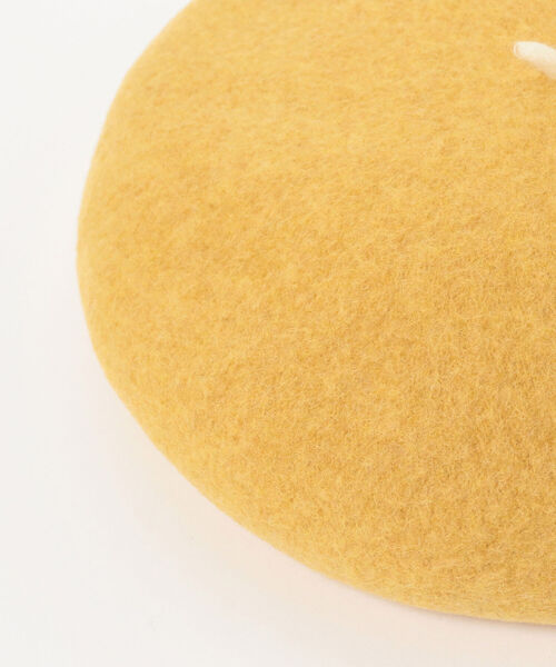 こども ビームス（コドモビームス）の「INFIELDER DESIGN × こども ビームス / 配色 チョビ ベレー帽 (S～M)（ハンチング/ベレー帽・キッズ・グレー/オフホワイト/ピンク/ライトブラウン/ケリー/イエロー系その他5/ネイビー・S(約49cm）/M(約52cm））」の19枚目の写真