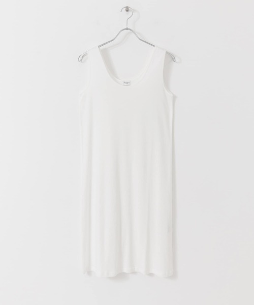 URBAN RESEARCH DOORS(アーバンリサーチドアーズ)の「タンクトップワンピース(ワンピース・レディース・チャコールグレー/グレー系その他/オフホワイト・ONE)」の2枚目の写真