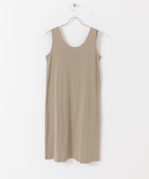 URBAN RESEARCH DOORS(アーバンリサーチドアーズ)の「タンクトップワンピース(ワンピース・レディース・チャコールグレー/グレー系その他/オフホワイト・ONE)」の8枚目の写真
