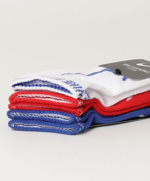 NIKE（ナイキ）の「NIKE/ナイキ SIMPLE SWOOSH HBR NO SHOW 3PK/シンプル スウォッシュ HBR ショー 3PK（ソックス/靴下・キッズ・ブラック系その他/グレー系その他/マルチ・17-21cm）」の11枚目の写真