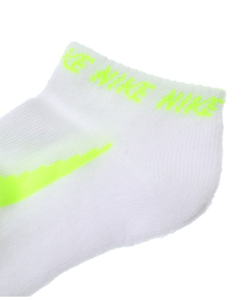 NIKE（ナイキ）の「NIKE/ナイキ SIMPLE SWOOSH HBR NO SHOW 3PK/シンプル スウォッシュ HBR ショー 3PK（ソックス/靴下・キッズ・ブラック系その他/グレー系その他/マルチ・17-21cm）」の12枚目の写真