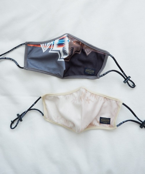 MANASTASH(マナスタッシュ)の「MANASTASH×PENDLETON/マナスタッシュ×ペンドルトン 2P MASK(HALF&HALF) HOLDER & CASE マスク(マスク・メンズ・その他・FREE)」の5枚目の写真