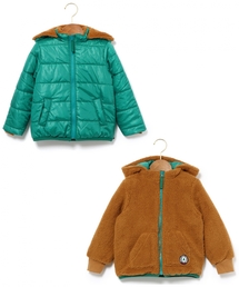 green label relaxing | 【KIDS】ナカワタボアブルゾン ワッペン リバーシブル(ブルゾン)