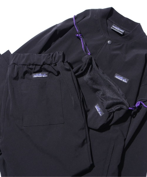 THOUSAND MILE（サウザンドマイル）の「THOUSAND MILE/サウザンドマイル WAVE STADIUM SET UP ブルゾン/パンツ/サコッシュ３点セット/セットアップ（ブルゾン・メンズ・ブラック・XL/M/L）」の20枚目の写真