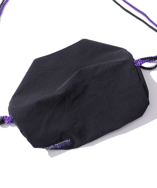 THOUSAND MILE（サウザンドマイル）の「THOUSAND MILE/サウザンドマイル WAVE STADIUM SET UP ブルゾン/パンツ/サコッシュ３点セット/セットアップ（ブルゾン・メンズ・ブラック・XL/M/L）」の5枚目の写真