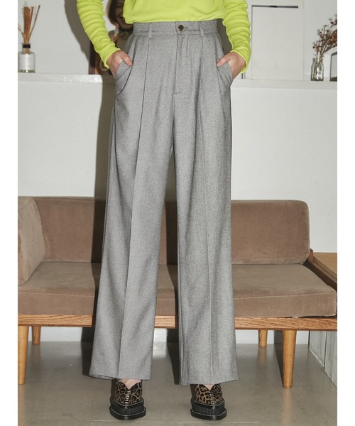 PAMEO POSE（パメオポーズ）の「Perfect Trousers（スラックス・レディース・カーキ/グレー/ブラック・LARGE/SMALL）」の3枚目の写真