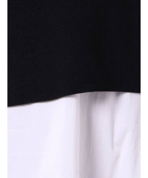 ELENDEEK（エレンディーク）の「アクセントブラウスセットニット（ニット/セーター・レディース・ベージュ/ネイビー/オフホワイト・FREE）」の17枚目の写真