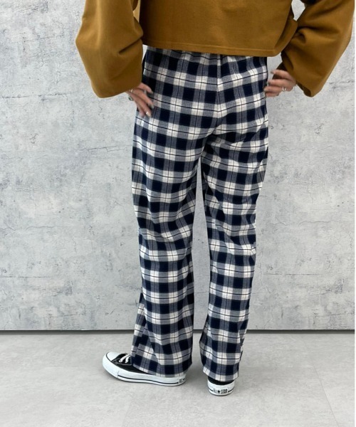 apres jour mignon(アプレジュールミニョン)の「チェック柄パンツ【ZOZOTOWN限定アイテム】(その他パンツ・レディース・ネイビー/グリーン系その他/ブラック系その他・SMALL/X-LARGE/MEDIUM)」の13枚目の写真