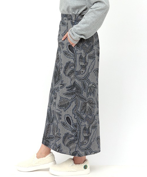 チチカカ（チチカカ）の「オトミタピススカート（スカート・レディース・チャコールグレー/ブラウン・FREE）」の19枚目の写真