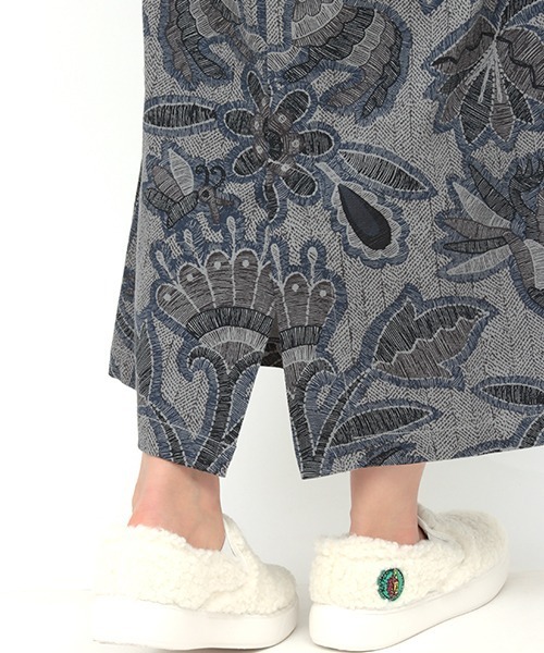 チチカカ（チチカカ）の「オトミタピススカート（スカート・レディース・チャコールグレー/ブラウン・FREE）」の16枚目の写真