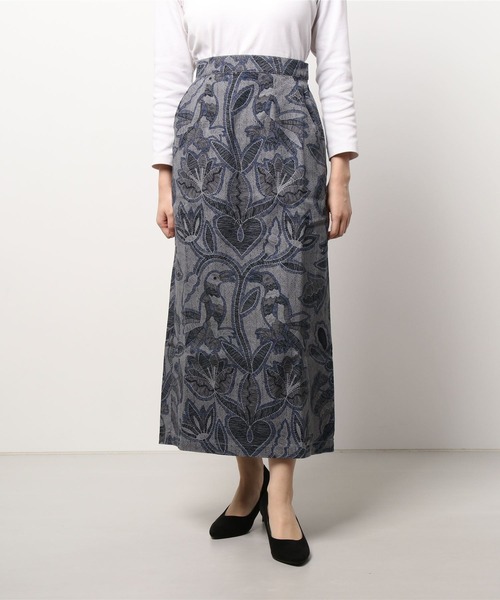 チチカカ（チチカカ）の「オトミタピススカート（スカート・レディース・チャコールグレー/ブラウン・FREE）」の12枚目の写真