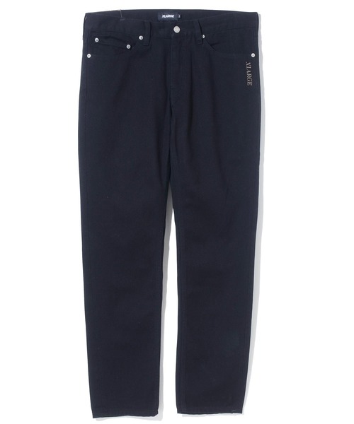 XLARGE（エクストララージ）の「EMBROIDERY NARROW PANTS（その他パンツ・メンズ・ブラック/グレー/インディゴブルー・30inch/32inch/34inch/36inch）」の2枚目の写真