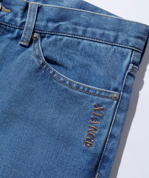 XLARGE（エクストララージ）の「EMBROIDERY NARROW PANTS（その他パンツ・メンズ・ブラック/グレー/インディゴブルー・30inch/32inch/34inch/36inch）」の7枚目の写真