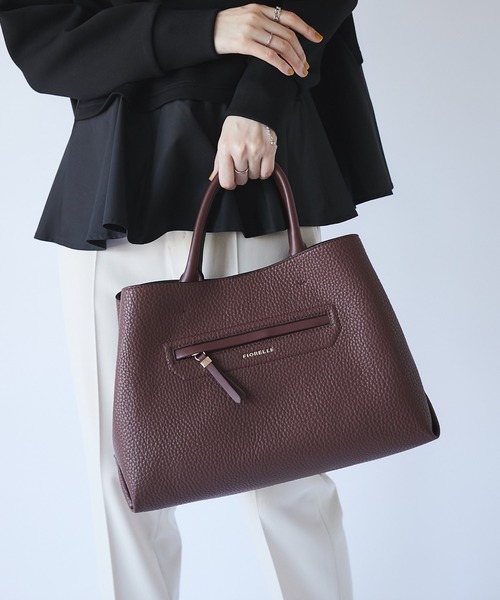 FIORELLI(フィオレッリ)の「【FIORELLI(フィオレッリ)】ボストンバッグ(ボストンバッグ・レディース・ホワイト/ブラウン・FREE)」の13枚目の写真
